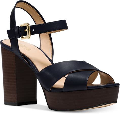 michael michael kors divia suede platform sandal|Amazon.com .